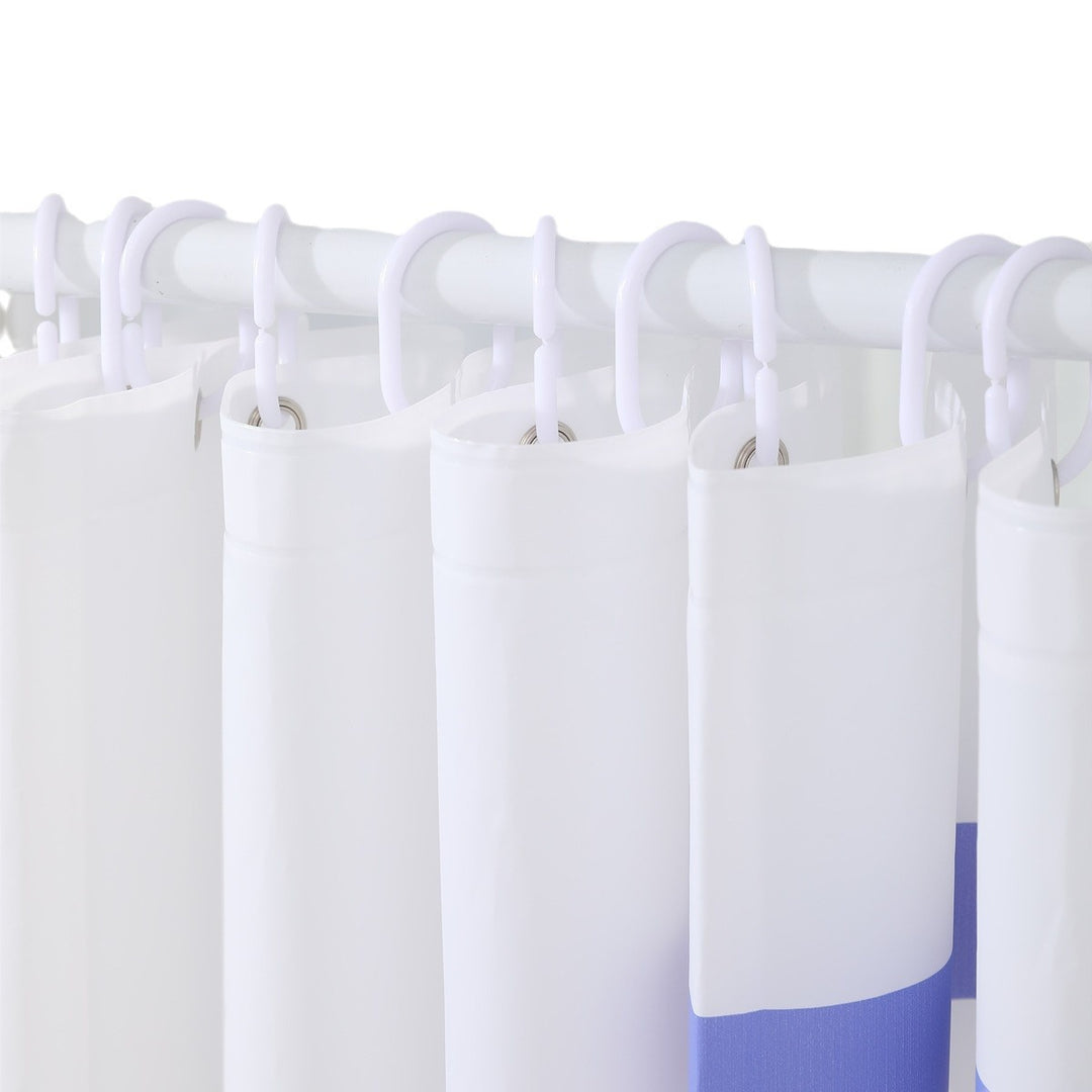 Inspirational Water Drop Shower Curtain Bowlift