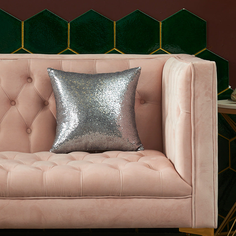 Sparkling Sequin Decorative Pillow
