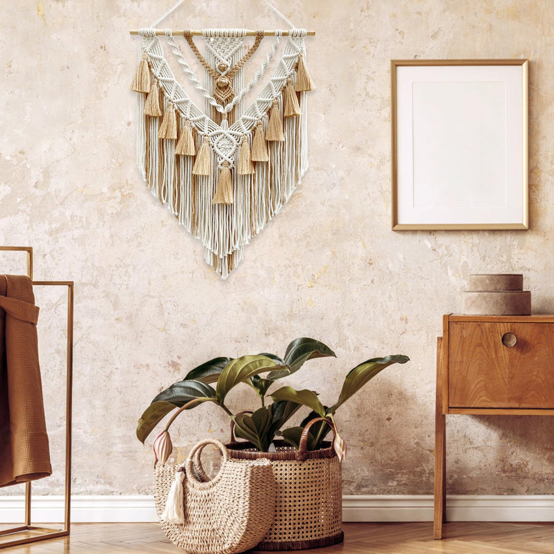 Handcrafted Macramé Wall Hanging Bowlift