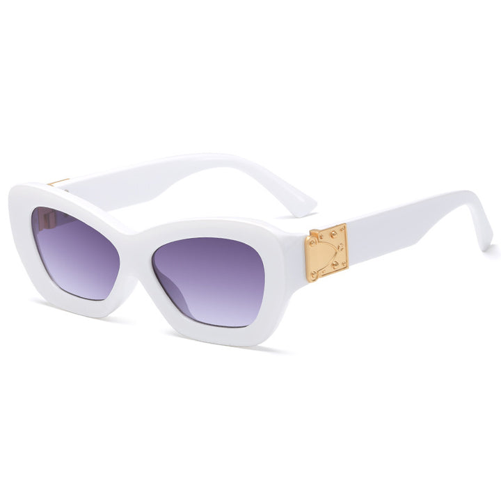 Ladies extravagant structured corrective glasses Bowlift