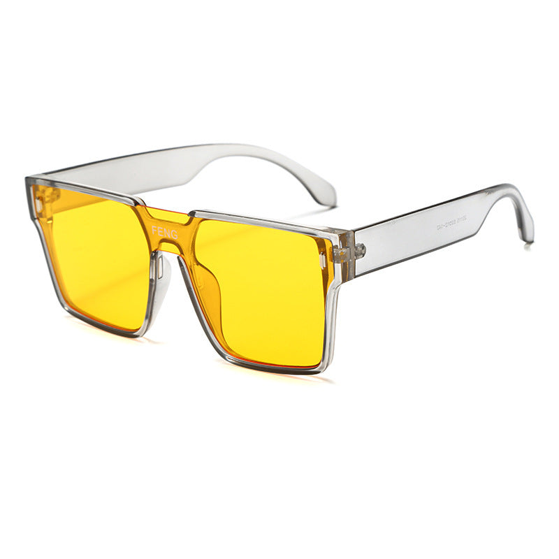 Women's fashionable square sunglasses with a sturdy frame and high wearing comfort Bowlift