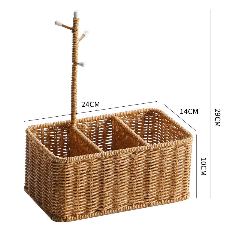 Decorative Woven Organizer Bowlift