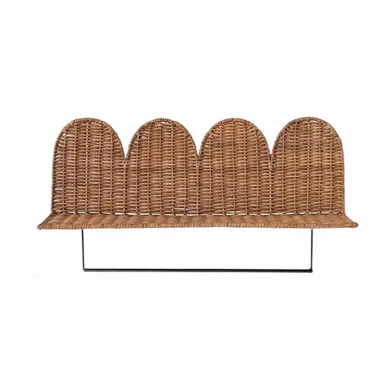 Wall shelf with woven design Bowlift
