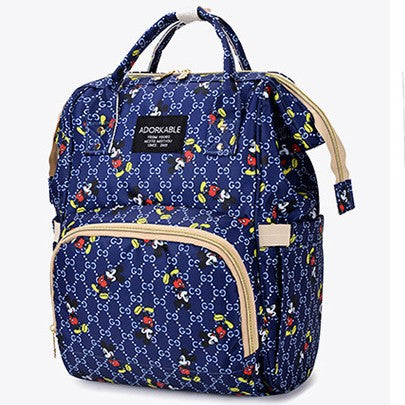 Cute Character Design Diaper Backpack Bowlift