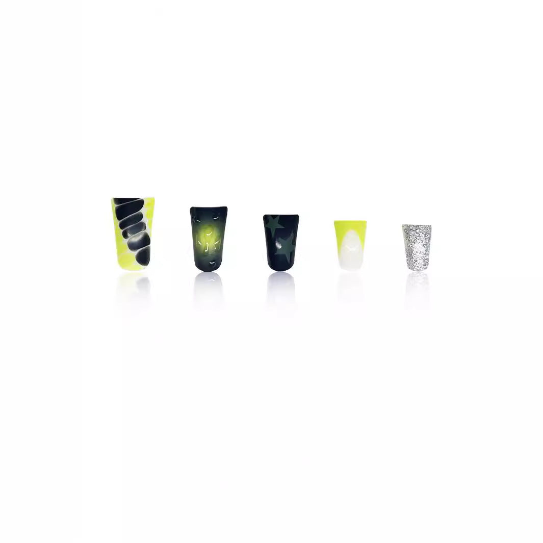 Statement Gel Nail Art Extensions Bowlift