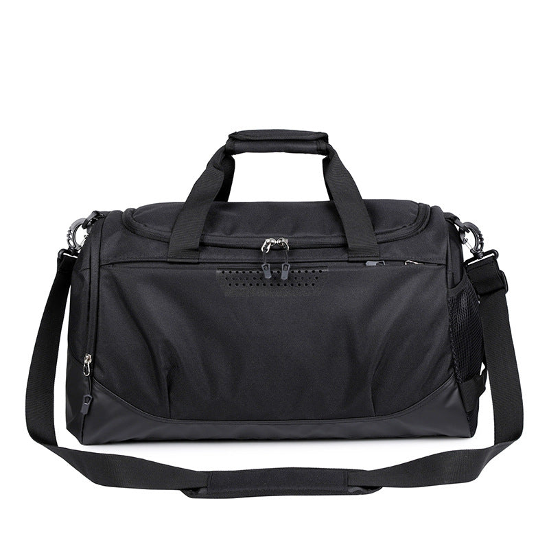Sporty duffel bag with innovative compartment layout Bowlift