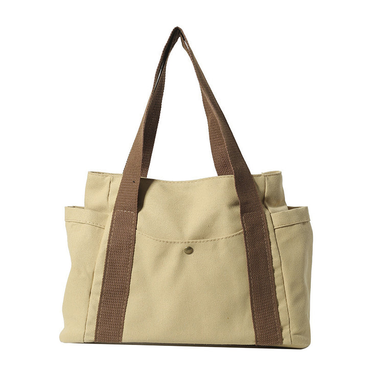 WoMulti-Pocket Casual Utility Tote Bag Bowlift