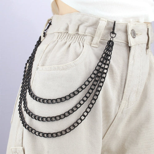 Fashionable Chain Belt Bowlift