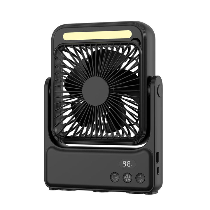 Unisex Portable Rechargeable Multi-Function Fan Bowlift