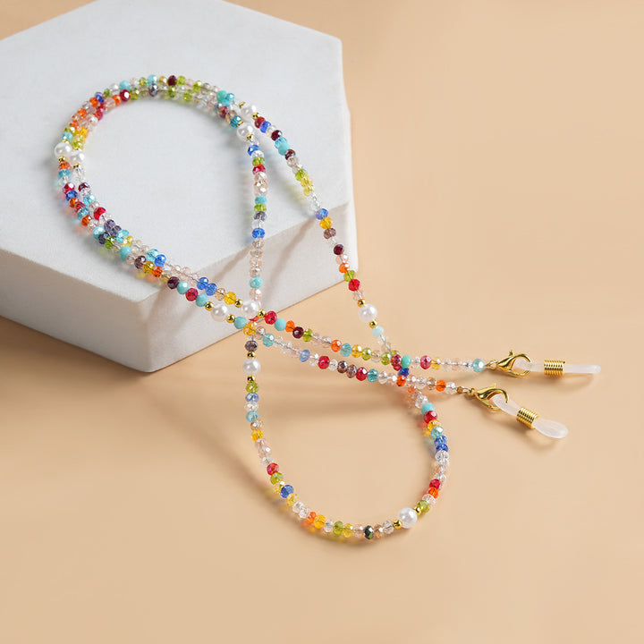 Decorative Beaded Eyewear Chain Bowlift