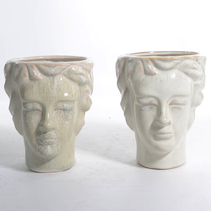 Artistic Ceramic Planter Bowlift