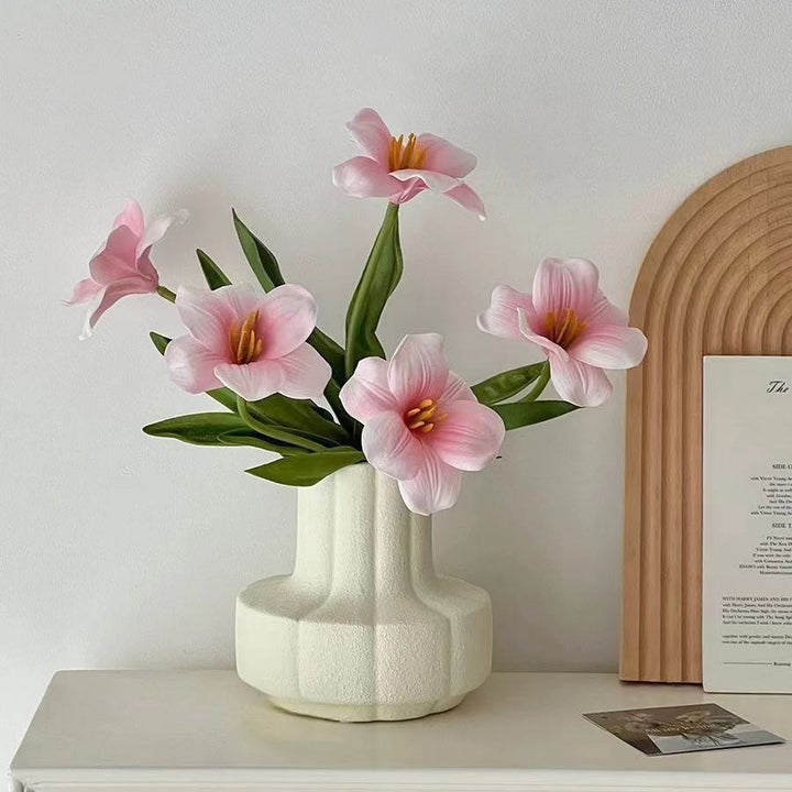 Lifelike Decorative Faux Floral Bouquet