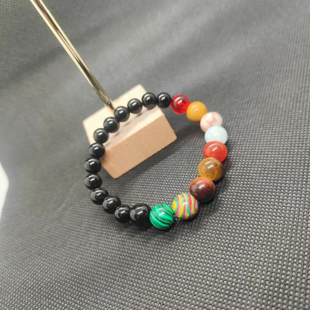 Colorful bracelet with natural stones Bowlift