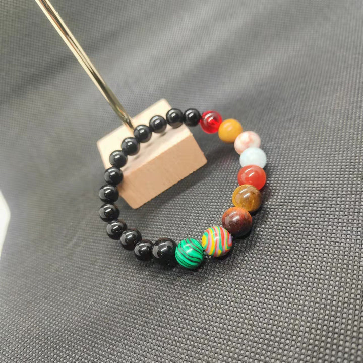 Colorful bracelet with natural stones Bowlift