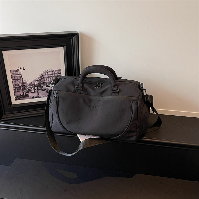 Sporty Duffel Bag With Versatile Compartments Bowlift