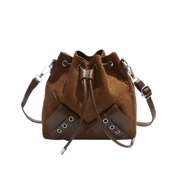 Suede Bucket Bag Bowlift