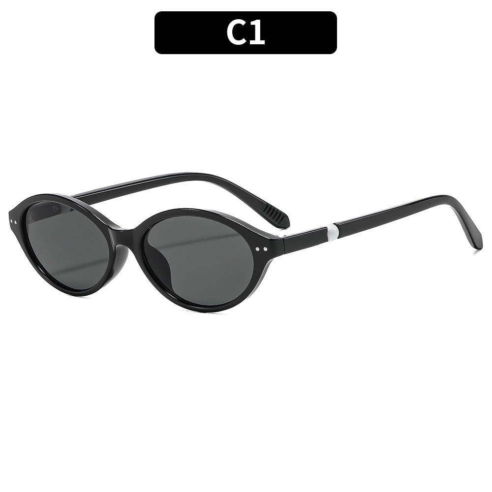 Statement Oval Sunglasses