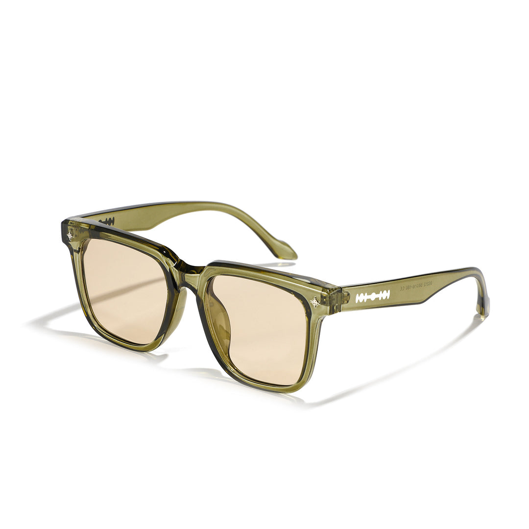Women's Fashion Square Sunglasses with Stylish Tortoise Shell Design Bowlift