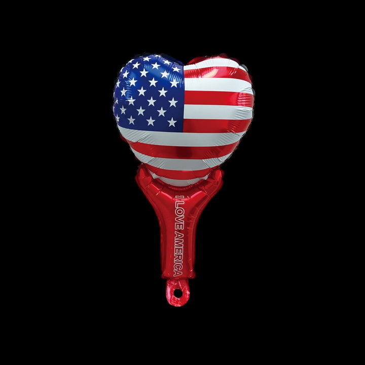 Unisex non-patriotic inflatable hairband with star ear bubbles and the inscription Bowlift