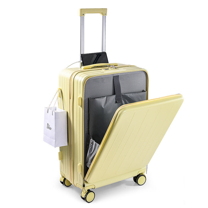 Premium Multi-Compartment Hard-Shell Suitcase Bowlift