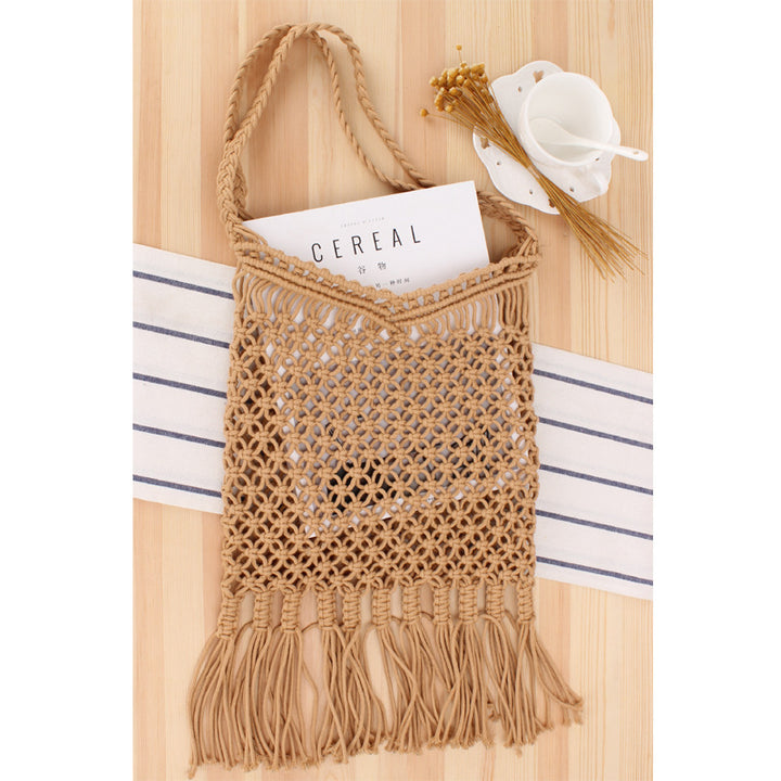Versatile Macrame Tote Bag Bowlift