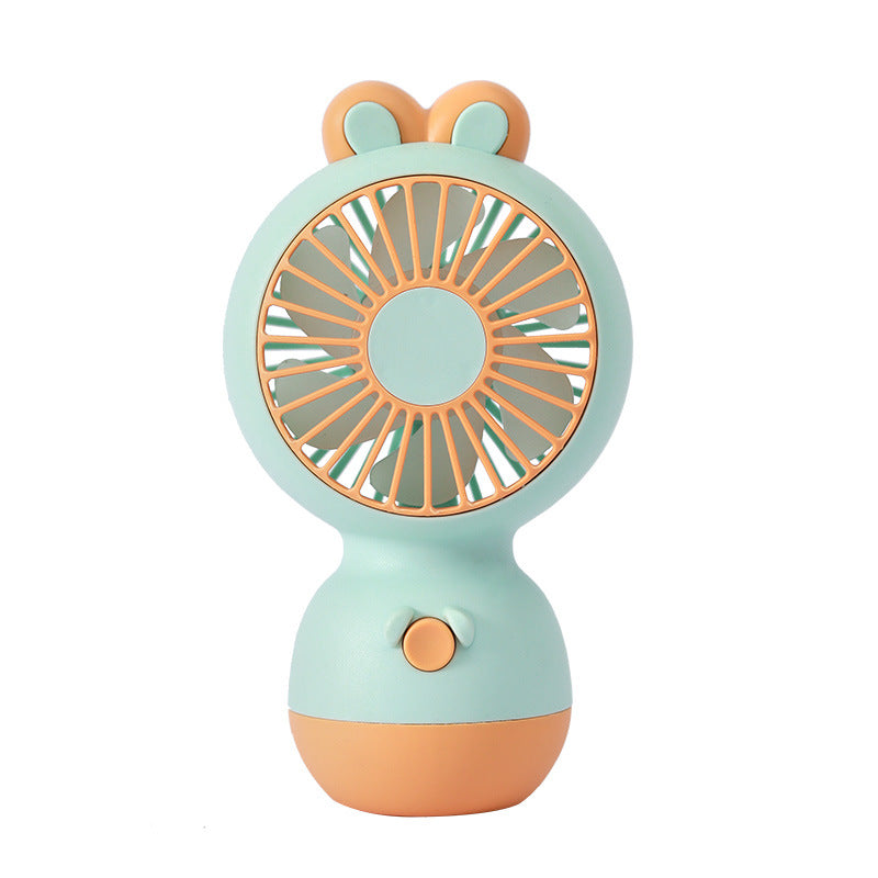 Ladies Portable Hand Fan with Cute Ear Design Bowlift