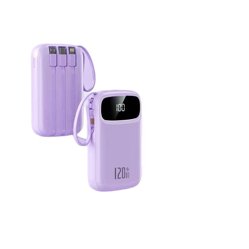 portable power bank with integrated multi-cable Bowlift
