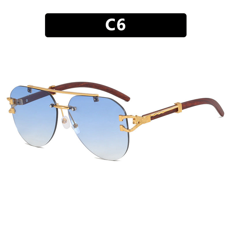 Women's sunglasses with elegant design and wooden accents Bowlift