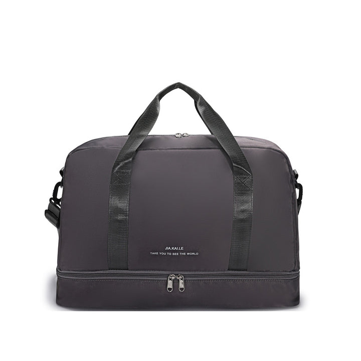 Sporty Travel Bag With Spacious Interior Compartment And Removable Shoulder Strap Bowlift
