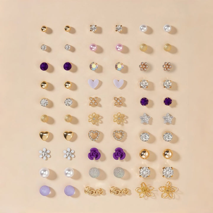 Sparkling Earrings Set Bowlift