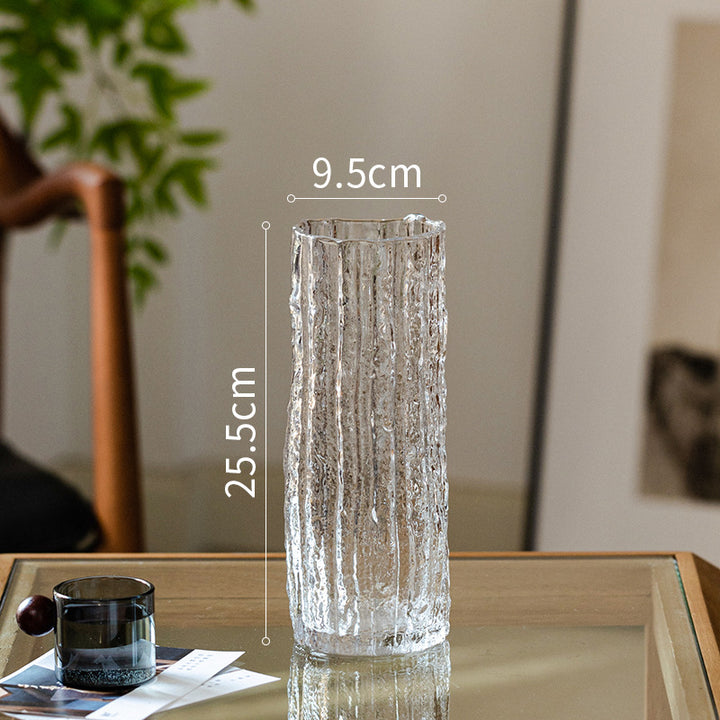 Artful Glass Vase in Modern Design Bowlift