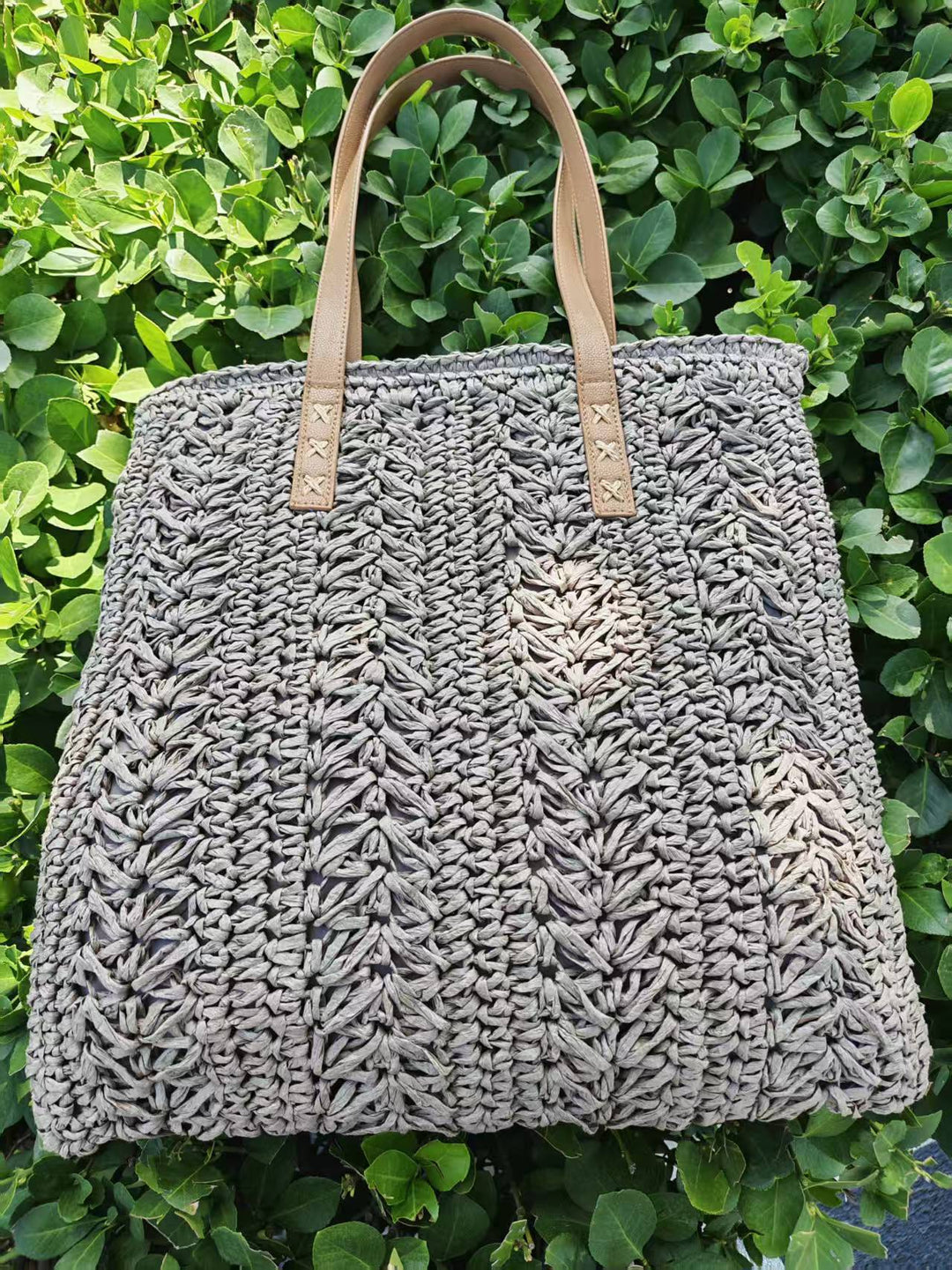 Hand-knotted beach bag Bowlift