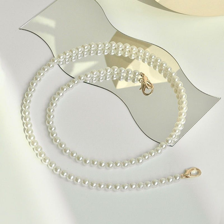 Elegant Pearl Necklace Bowlift