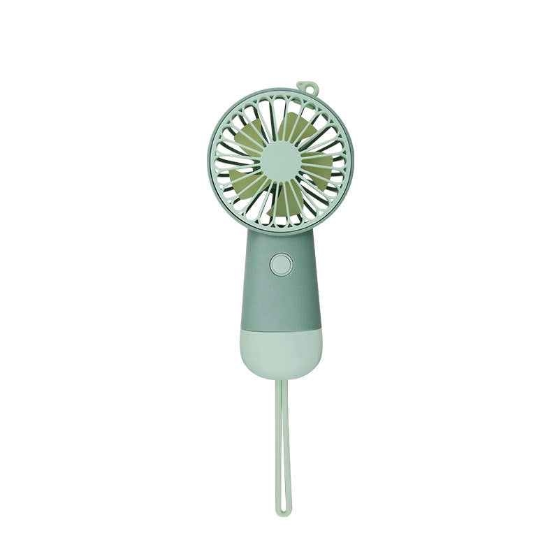 Women's portable handheld fan with ergonomic design and USB charging function Bowlift