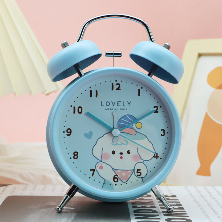 Cute animal design alarm clock Bowlift