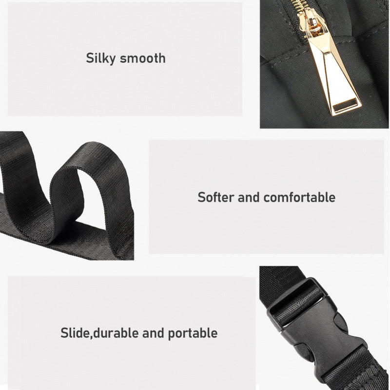 Hip bag with multifunctional compartment system Bowlift