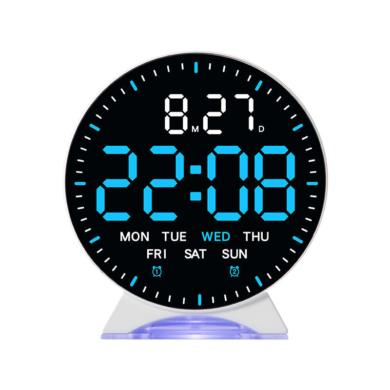 Digital multifunction alarm clock with calendar and temperature display Bowlift