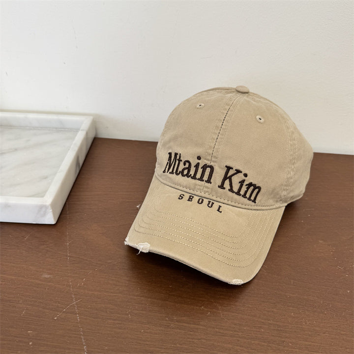 Men's Casual Camo Print Baseball Cap Bowlift