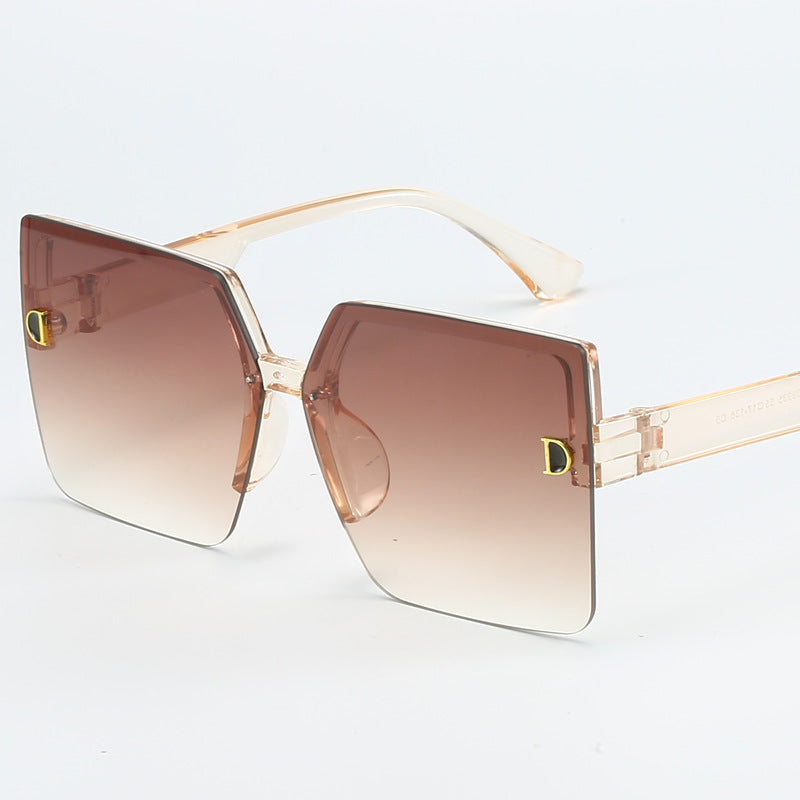 Women's Oversized Sunglasses with High-Quality Gradient Bowlift