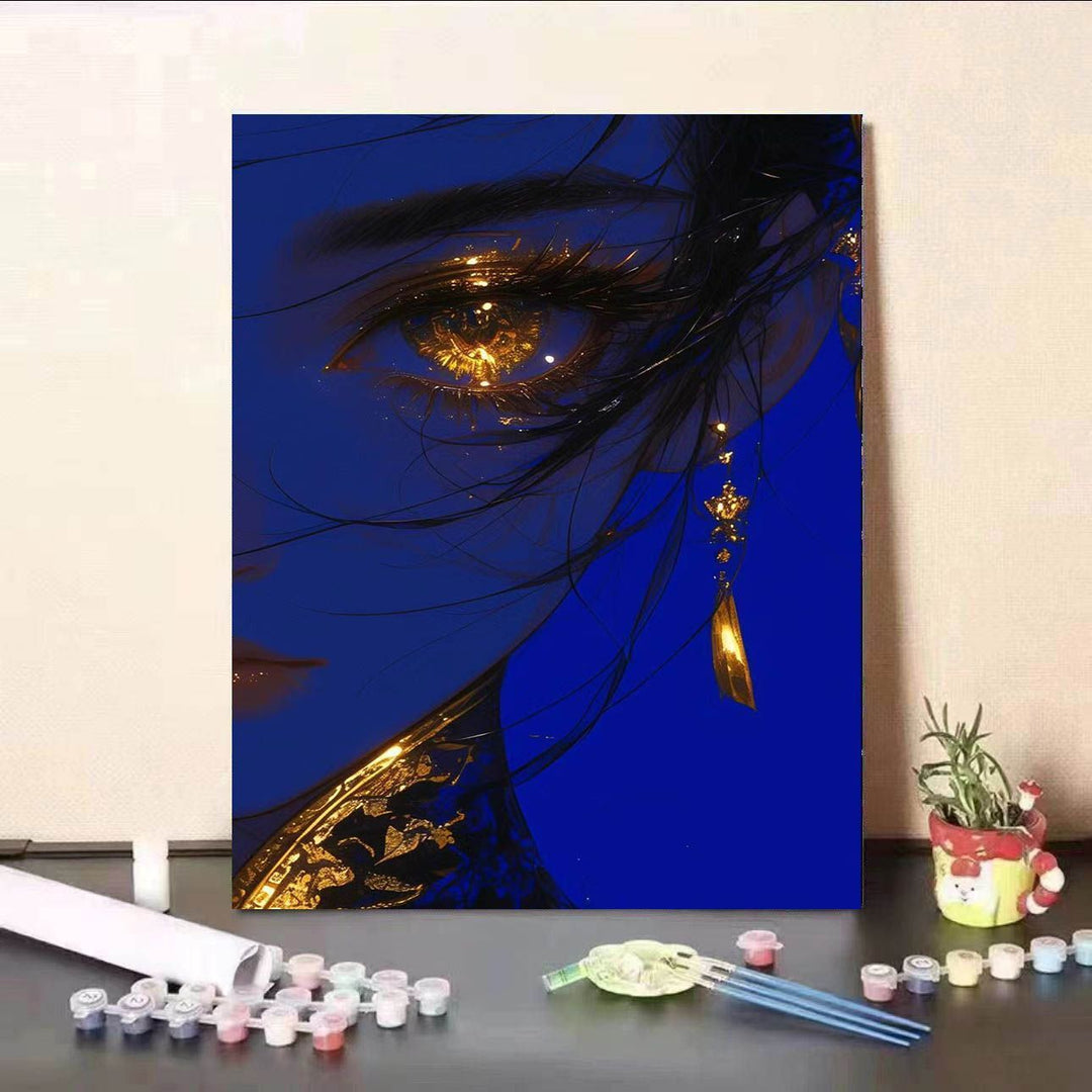 Artistic Portrait Canvas Artwork Bowlift