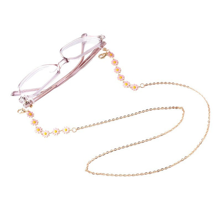Floral Charm Eyewear Chain Bowlift