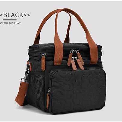Insulated Multi-Compartment Lunch Tote Bowlift