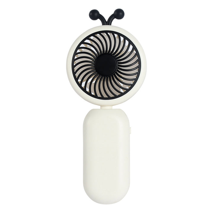 Ladies Portable Hand Fan with Playful Design Bowlift