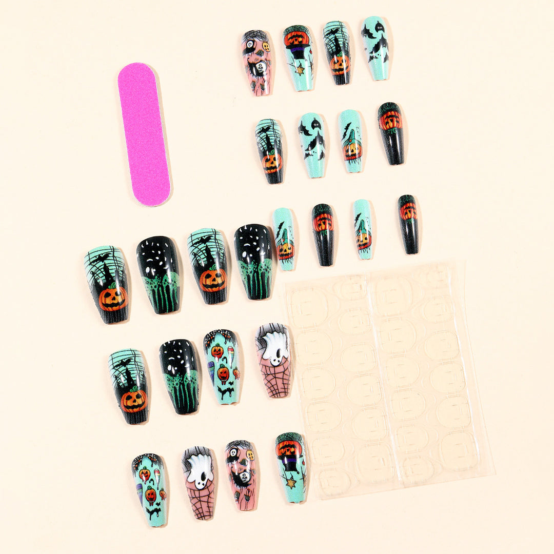 Halloween-Themed 3D Nail Art Extensions Bowlift 1789713455