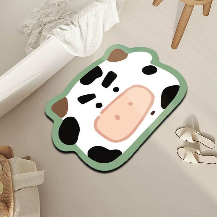 Creative Cartoon Tiger Bath Mat