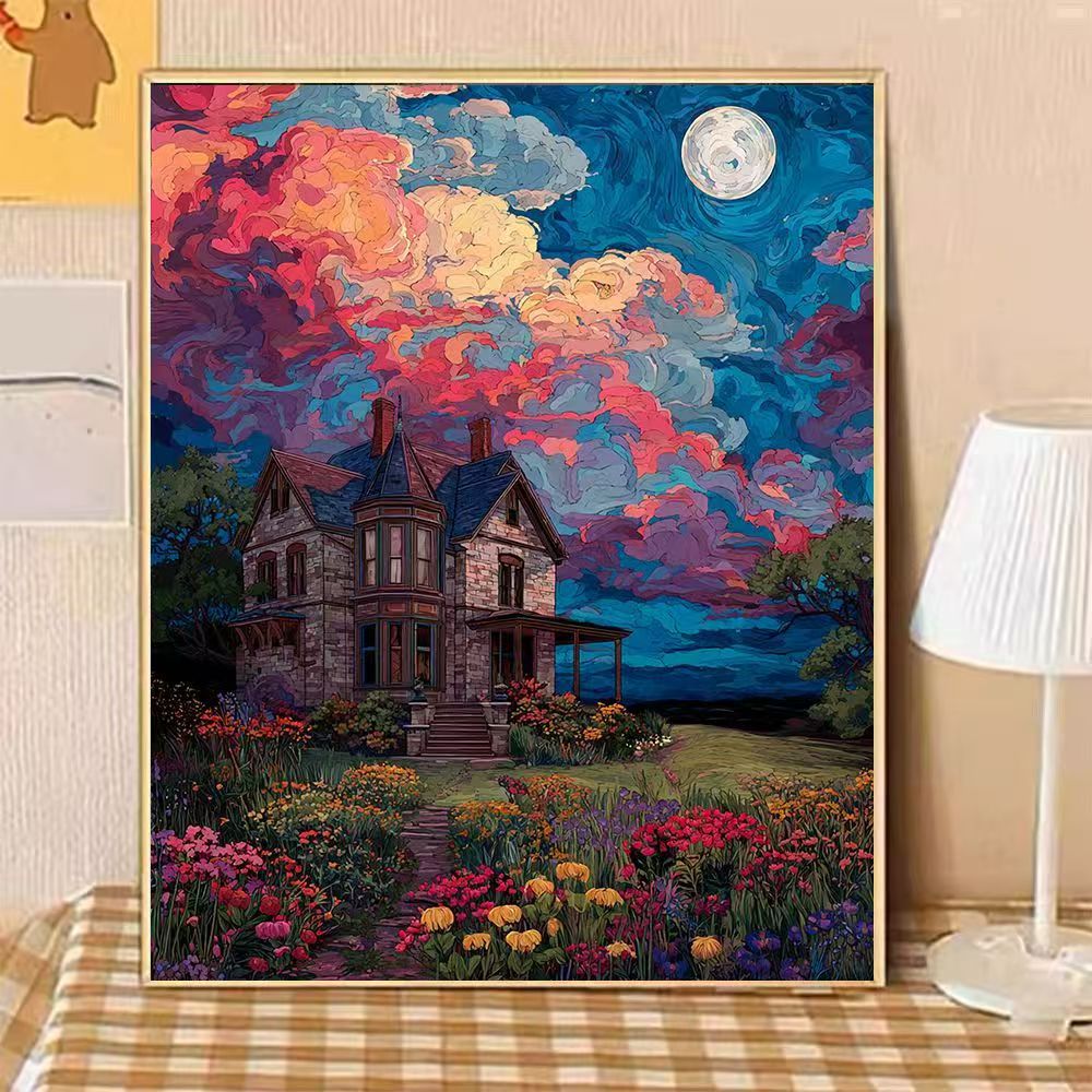 Dreamy Fantasy Landscape Wall Art Bowlift