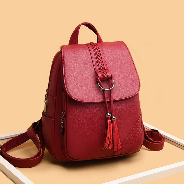 Chic Vintage-Inspired Backpack Bowlift