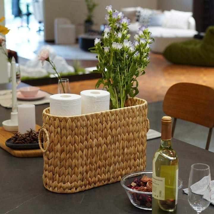 Practical Storage Basket Made of Natural Materials Bowlift
