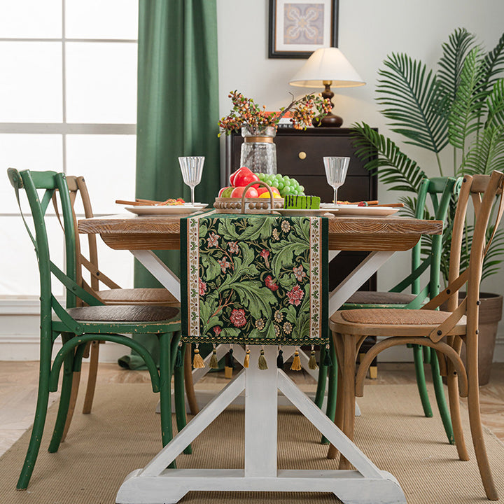 Geometric Patterned Table Runner