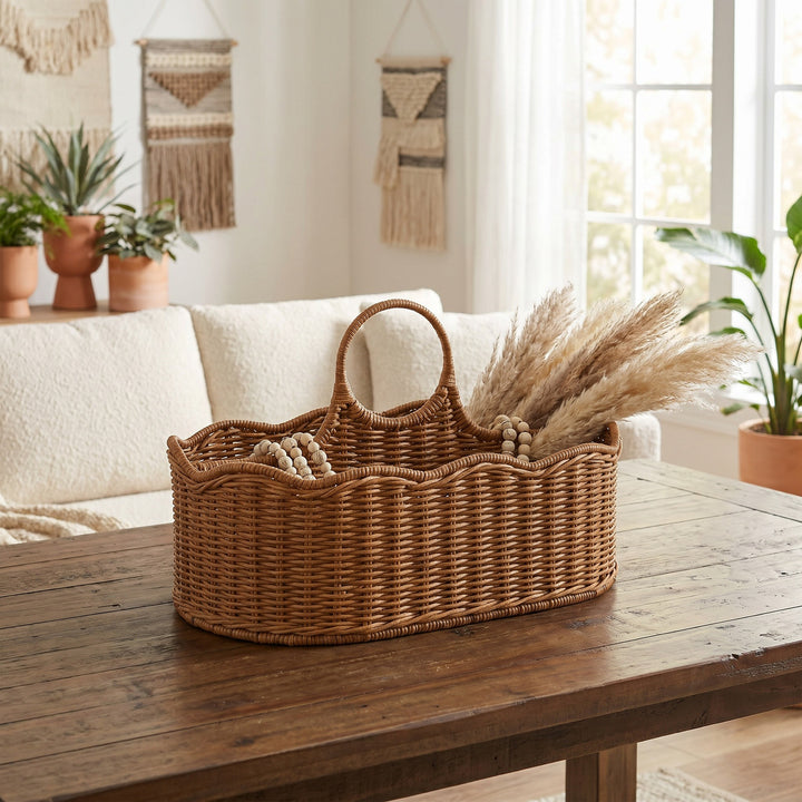Decorative Hand Basket Bowlift